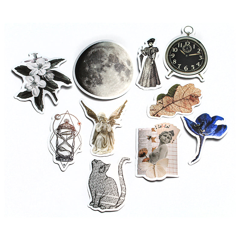 Vintage Theme | Stickers | Pack of 10
